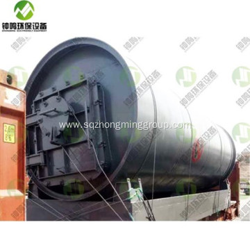 Pyrolysis Waste to Fuel Oil Device